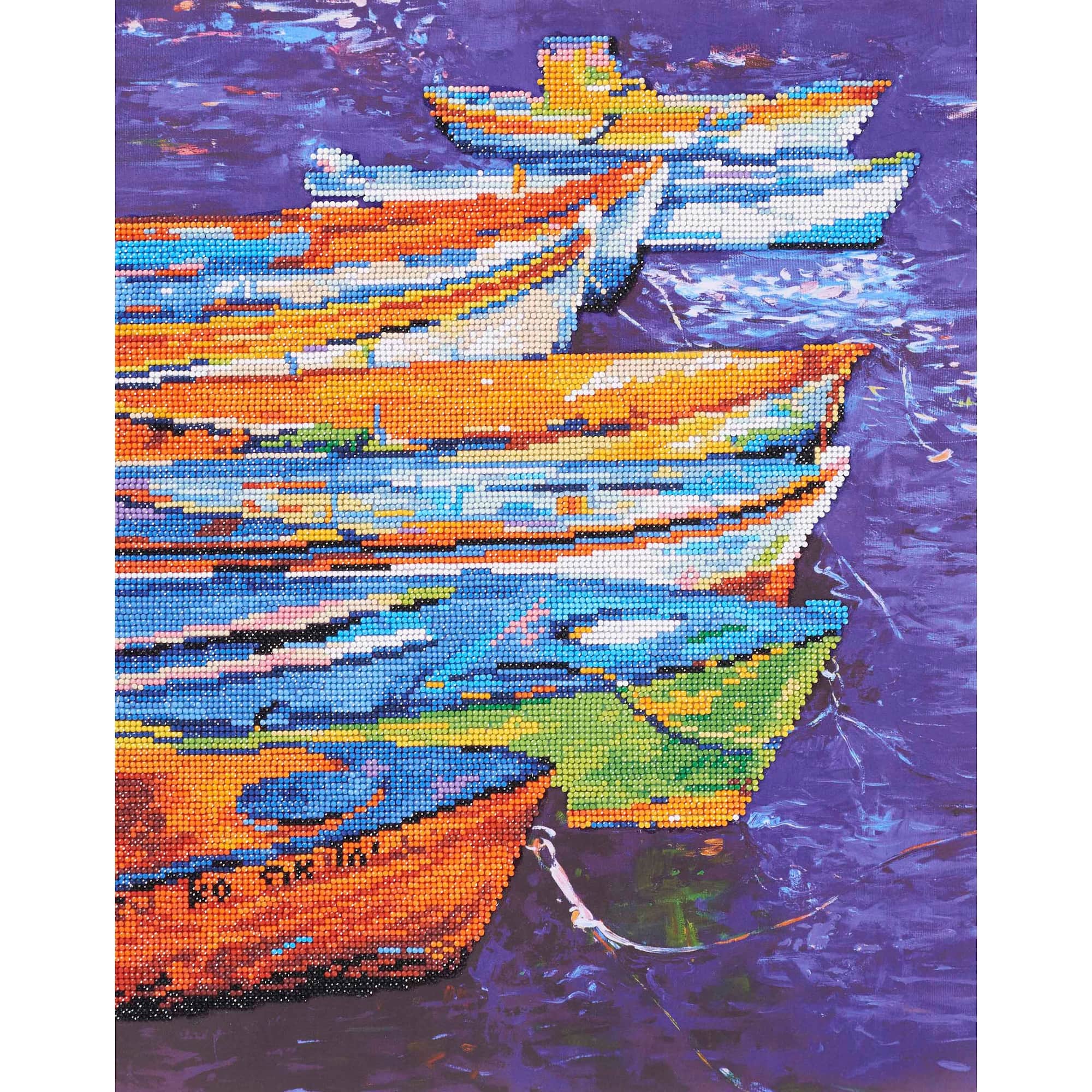 Diamond Art Advanced Boats Kit